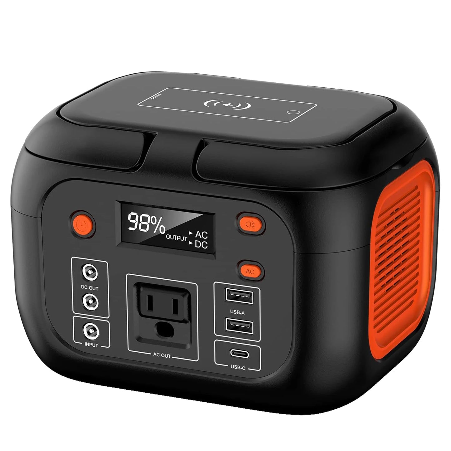 SinKeu Portable Power Station 600W Solar Generator For Camping Travel