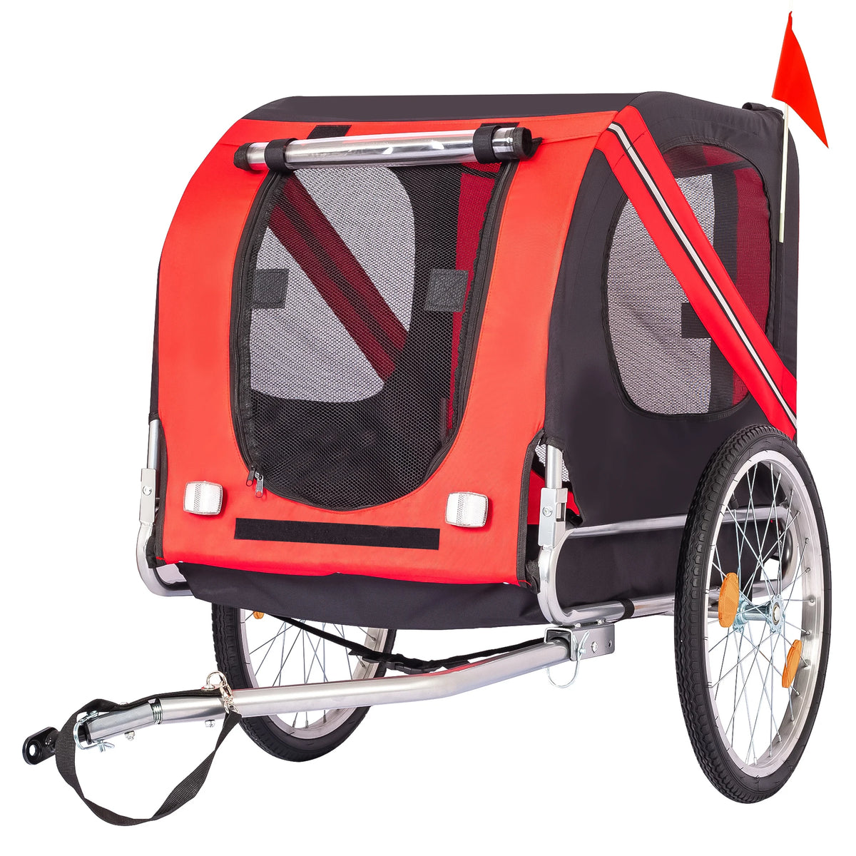 Twister CK Foldable Pet Bicycle Trailer With Quick Release Wheels