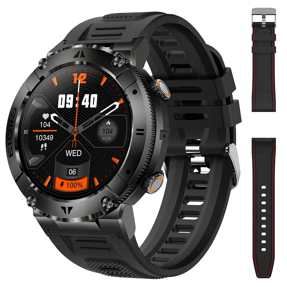 LaNikar Smart Watch With TFT Display Bluetooth Call Blood Pressure