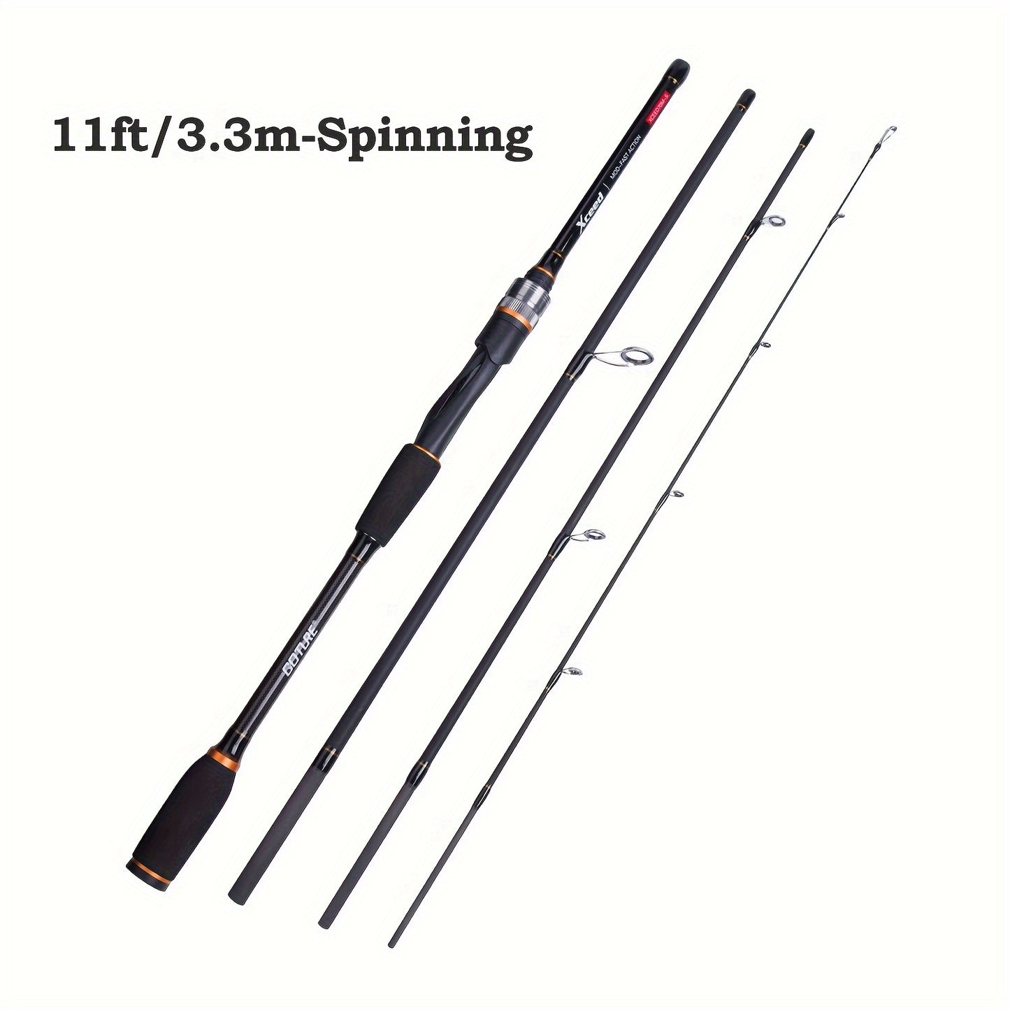 Goture Xceed Travel Carbon Spinning and Casting Rod