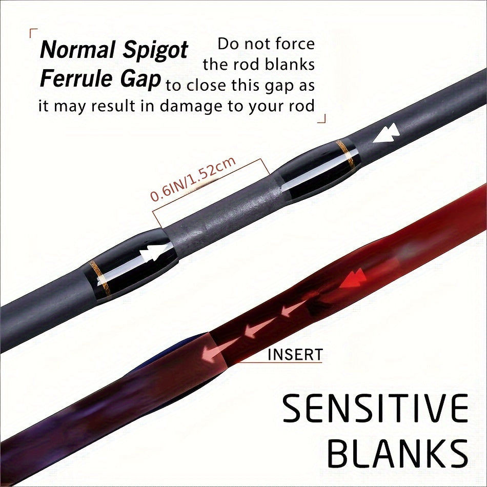 Goture Xceed Travel Carbon Spinning and Casting Rod