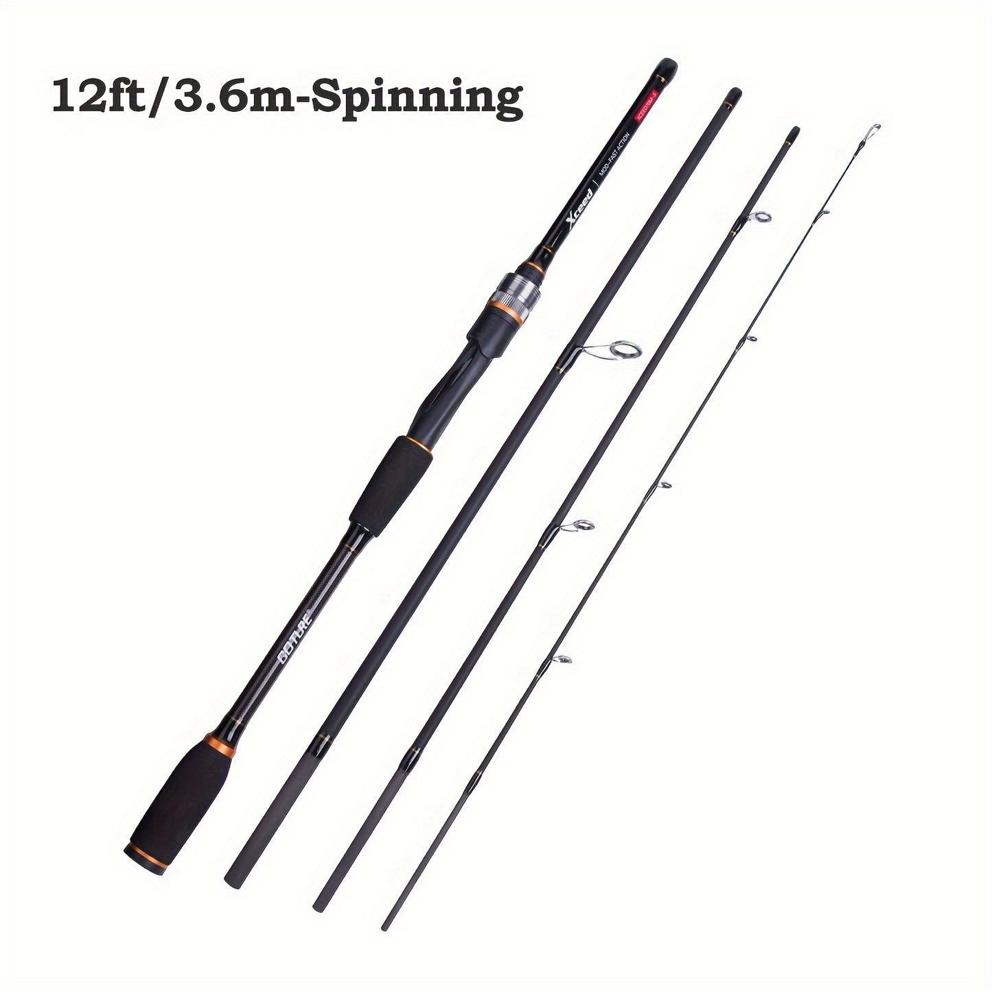 Goture Xceed Travel Carbon Spinning and Casting Rod
