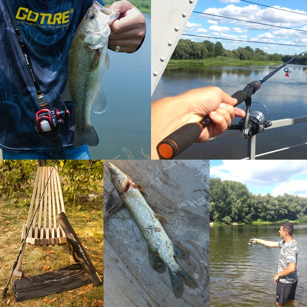 Goture Xceed Travel Carbon Spinning and Casting Rod