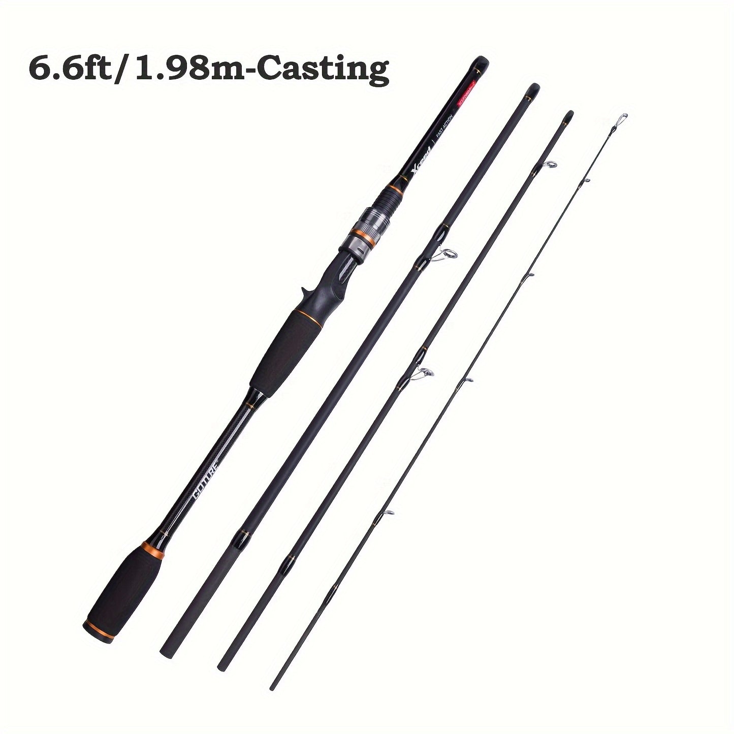 Goture Xceed Travel Carbon Spinning and Casting Rod