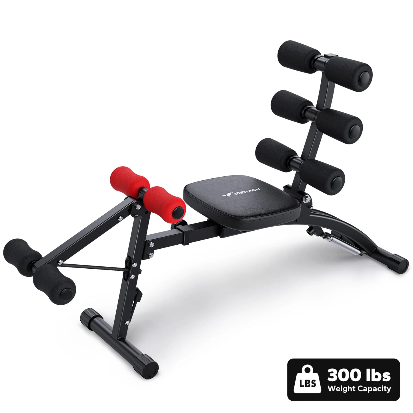 MERACH Ab Machine MultiFunctional Adjustable Ab Trainer For Home Gym