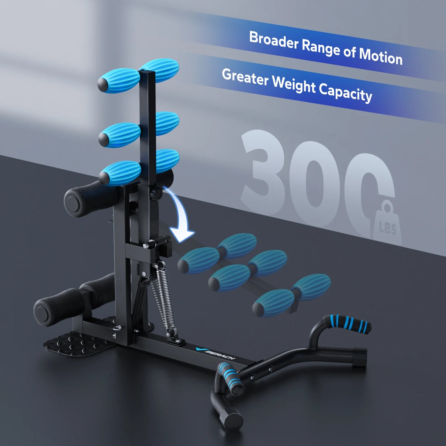 MERACH Deep Squat Machine for Glutes, Legs and Core Training
