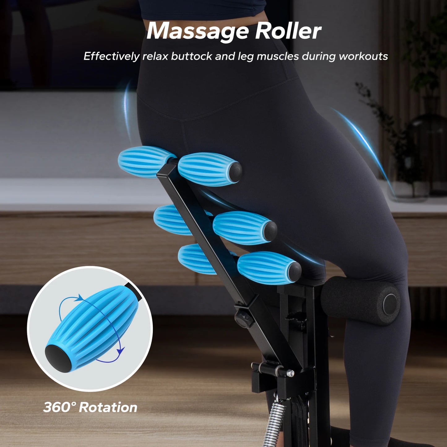 MERACH Deep Squat Machine for Glutes, Legs and Core Training