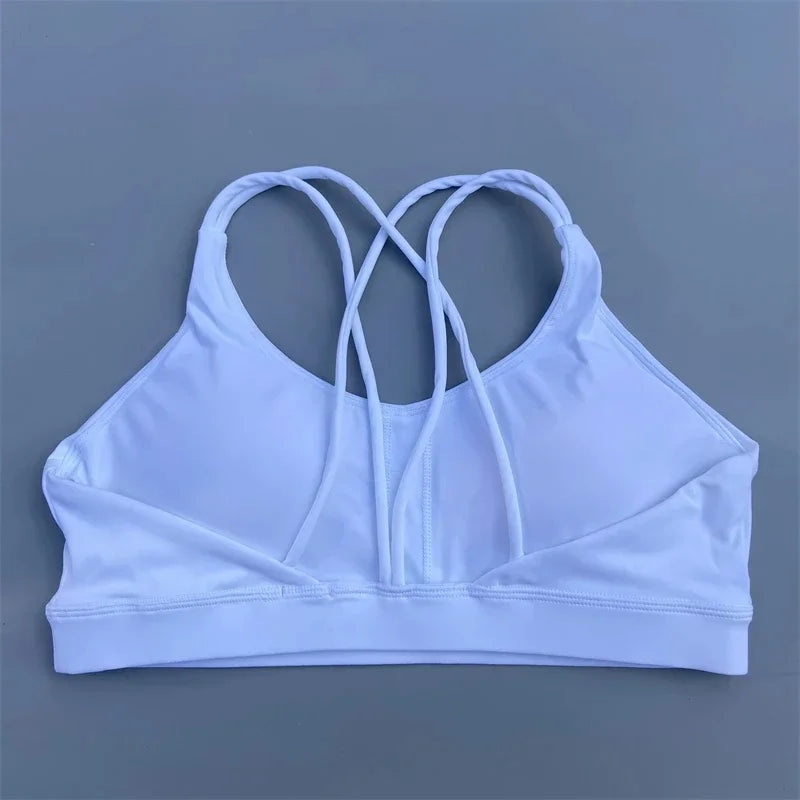 CN Women's Sports Bra With Chest Pad For Gym Yoga