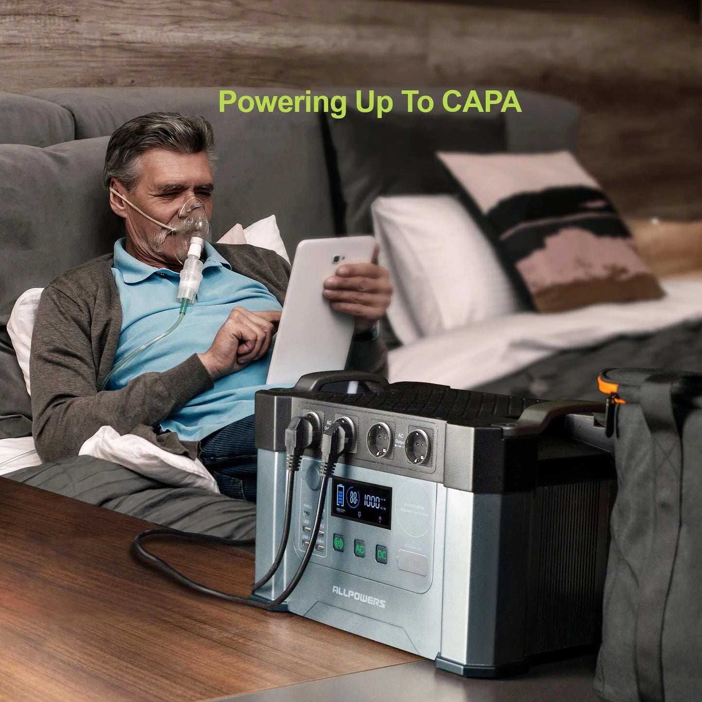 ALLPOWERS S2000 Solar Generator 1500Wh 2000W Portable Power