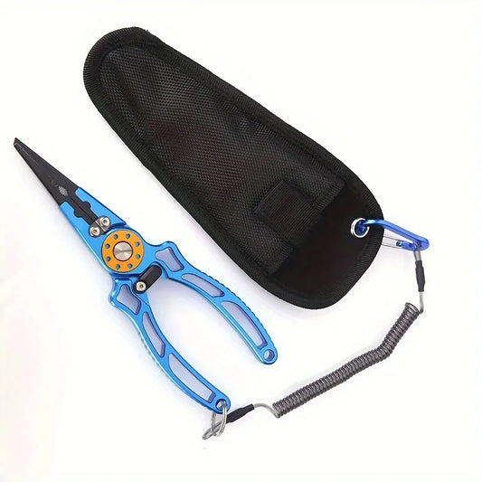 Aviation Aluminum Wire Pliers Multi Functional Fishing Pliers Line Cutting