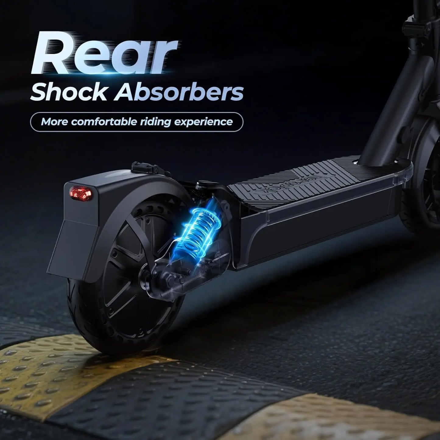Hero E8 Pro Electric Scooter 500W 20 MPH 20 Mile Range Dual Suspension