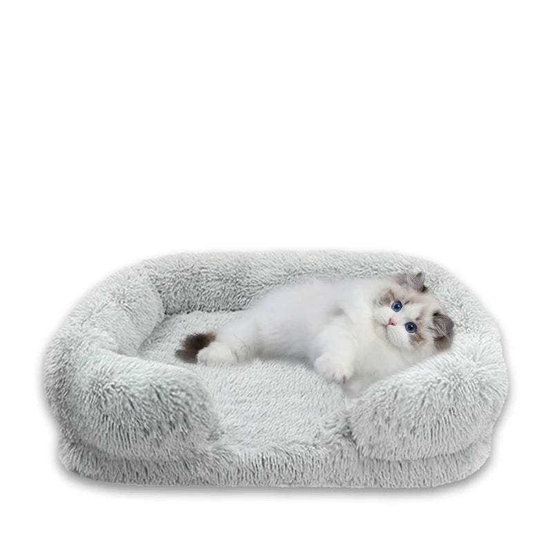 Jiangsu Thickened Orthopedic Dog Bed For Large Dogs With Plush Washable Cover Egg Sponge Durable