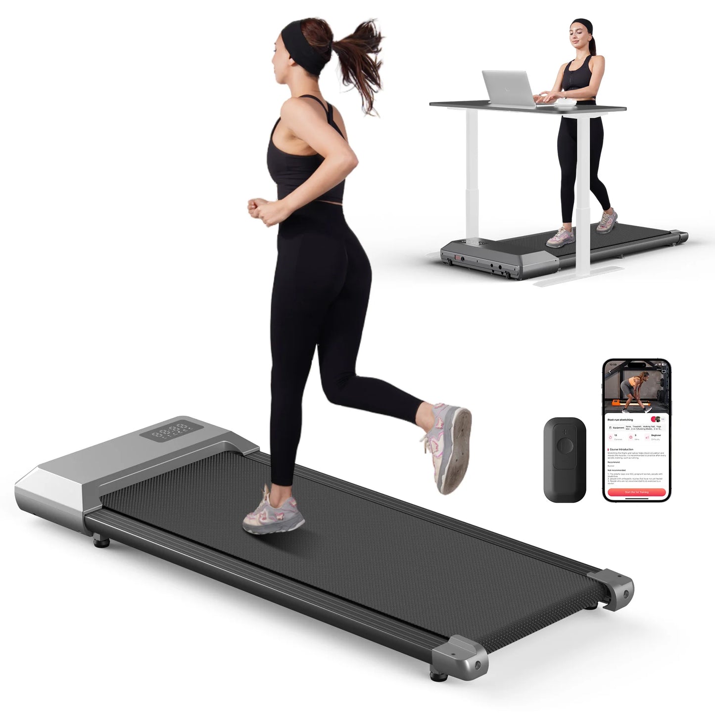 NONE Home Treadmill 2.5 HP Electric Walking Running Machine