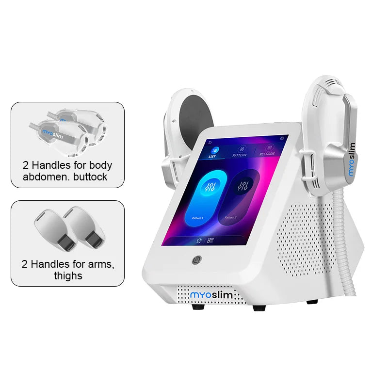 Myoslim EMS Body Sculpt Fat Removal Machine With RF Electromagnetic Therapy Portable