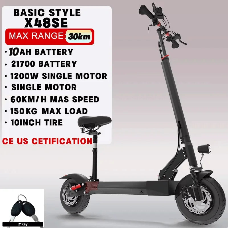 Jueshuai Outdoor Electric Scooter Off Road 1000W 6000W Fast