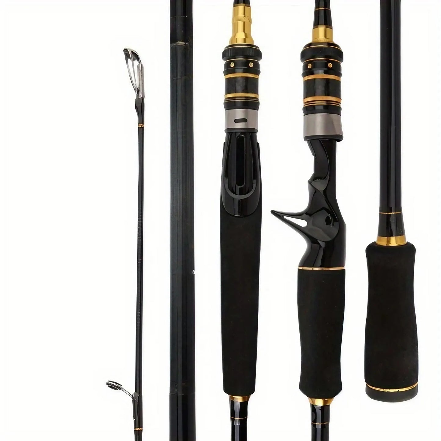 High-Sensitivity Carbon Fiber Fishing Rod for Fly and Drag