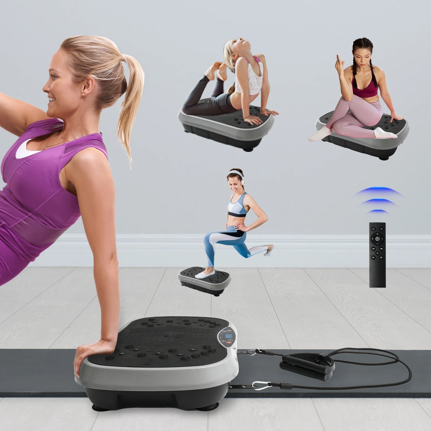 N Vibration Plate Exercise Machine For Home Fitness Fat Burning