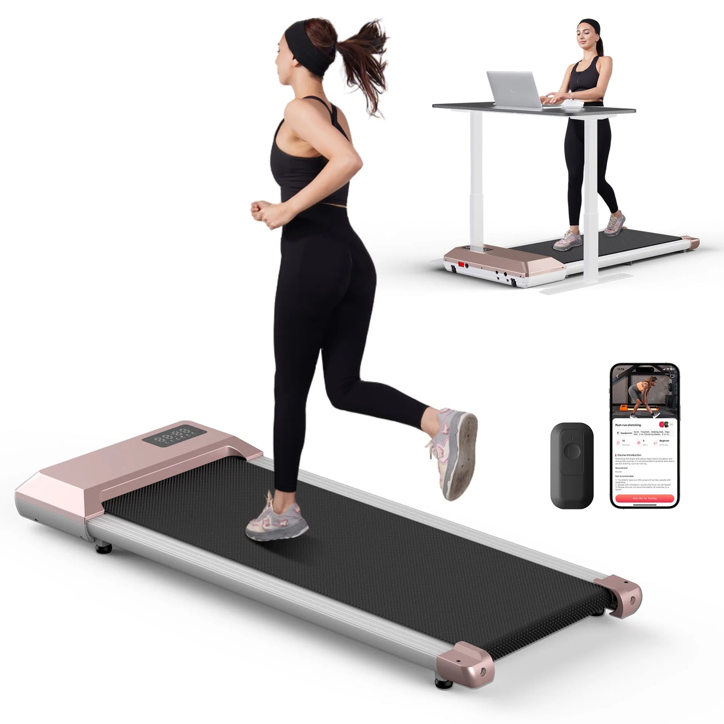 NONE Home Treadmill 2.5 HP Electric Walking Running Machine