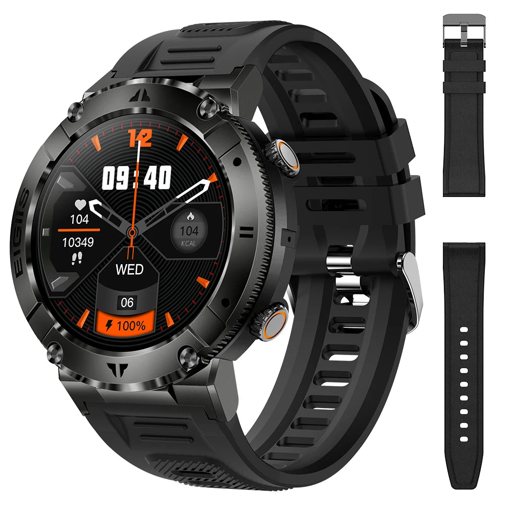 LaNikar Smart Watch With TFT Display Bluetooth Call Blood Pressure