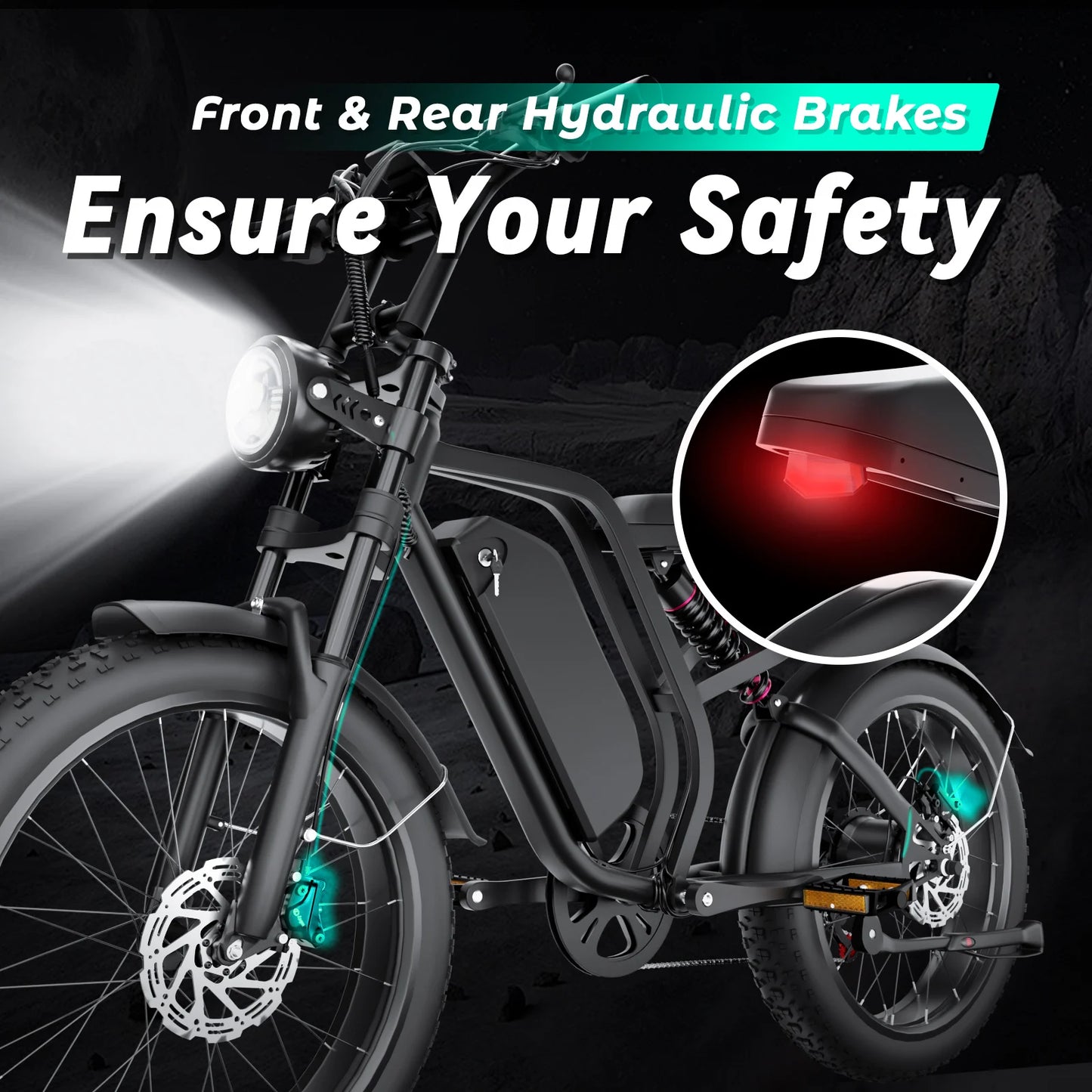 ZEEG B8 Moped Ebike 52V 1500W Adventure