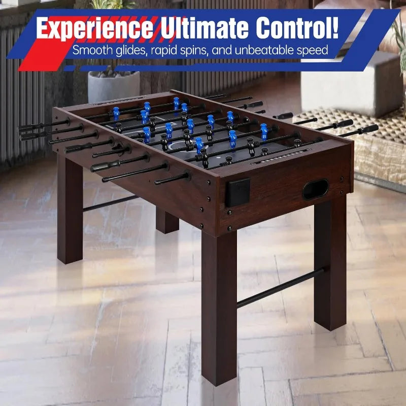 YTYIN Foosball Table Durable Construction For Home Recreation And Family Game Room Entertainment