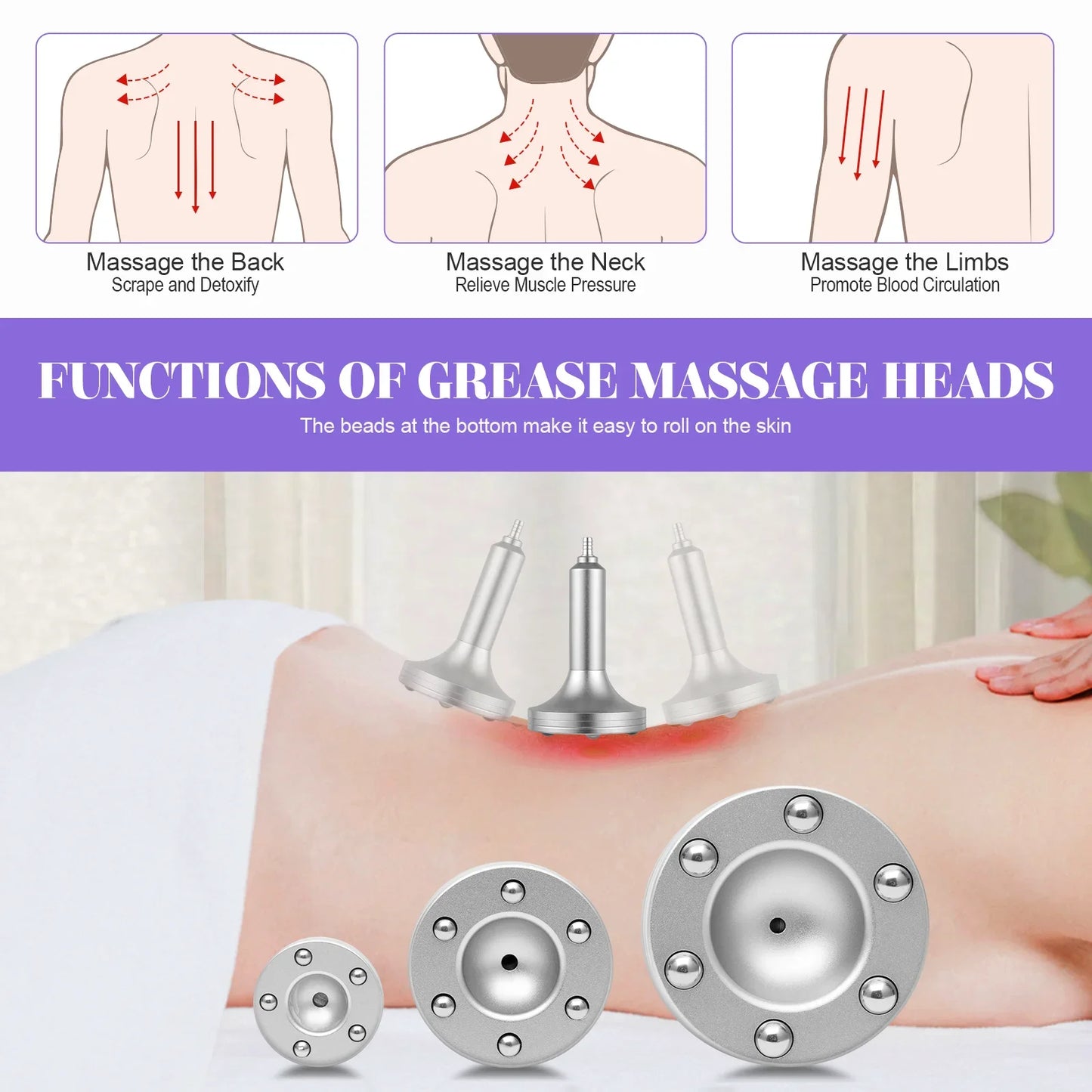 Hign-concerned Vacuum Therapy Machine With 24 Cups For Body Shaping