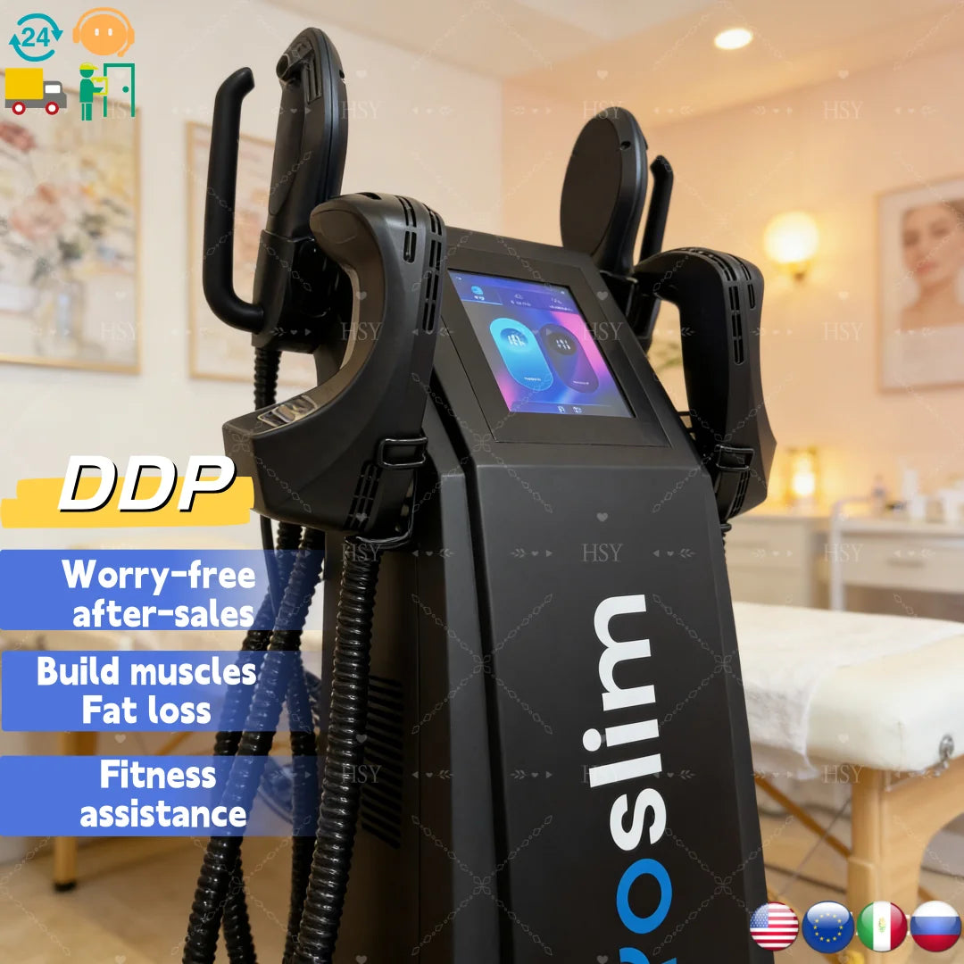 MYOSLIM EMS Body Sculpt Machine 15T 6500W Fat Burn Therapy