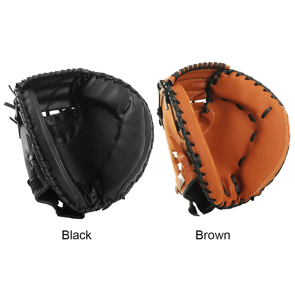 Shunmaii Premium Thickened Baseball Softball Catcher Mitt for Professional Training