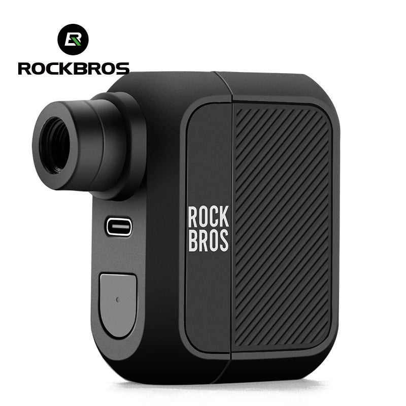 Rockbros Portable Electric Air Pump Rechargeable Bike Tire Inflator