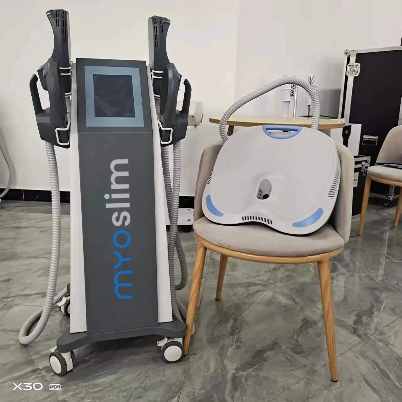 MYOSLIM EMS Body Sculpt Machine 15T 6500W Fat Burn Therapy