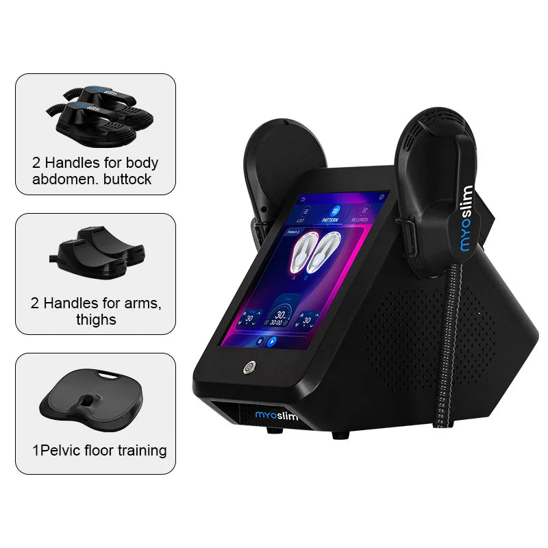 Myoslim EMS Body Sculpt Fat Removal Machine With RF Electromagnetic Therapy Portable