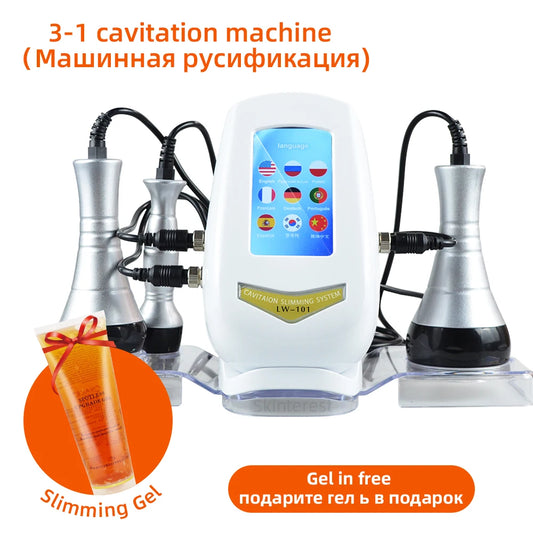 MISSHEARTH 3-In-1 Beauty Body Slimming Cavitation Massager