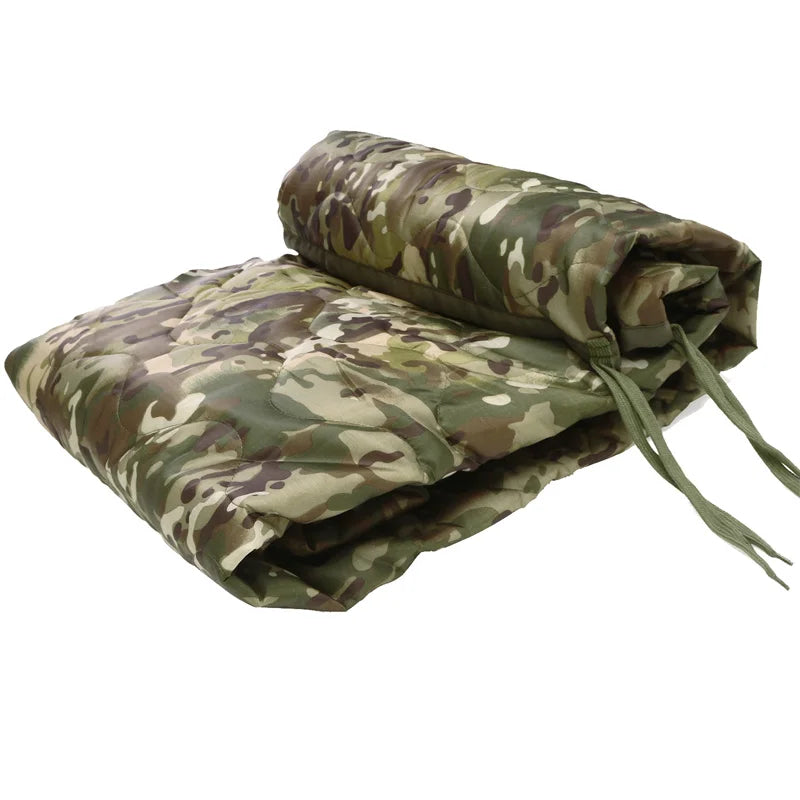 Fujian Tactical Army Poncho Liner Quilted Blanket Water Repellent
