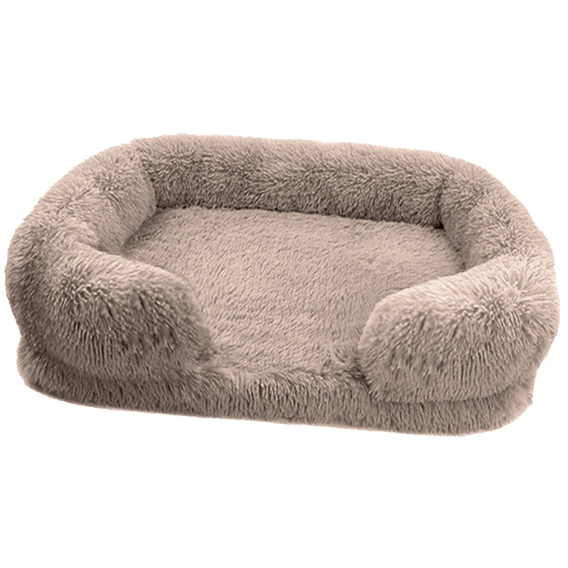 Jiangsu Thickened Orthopedic Dog Bed For Large Dogs With Plush Washable Cover Egg Sponge Durable