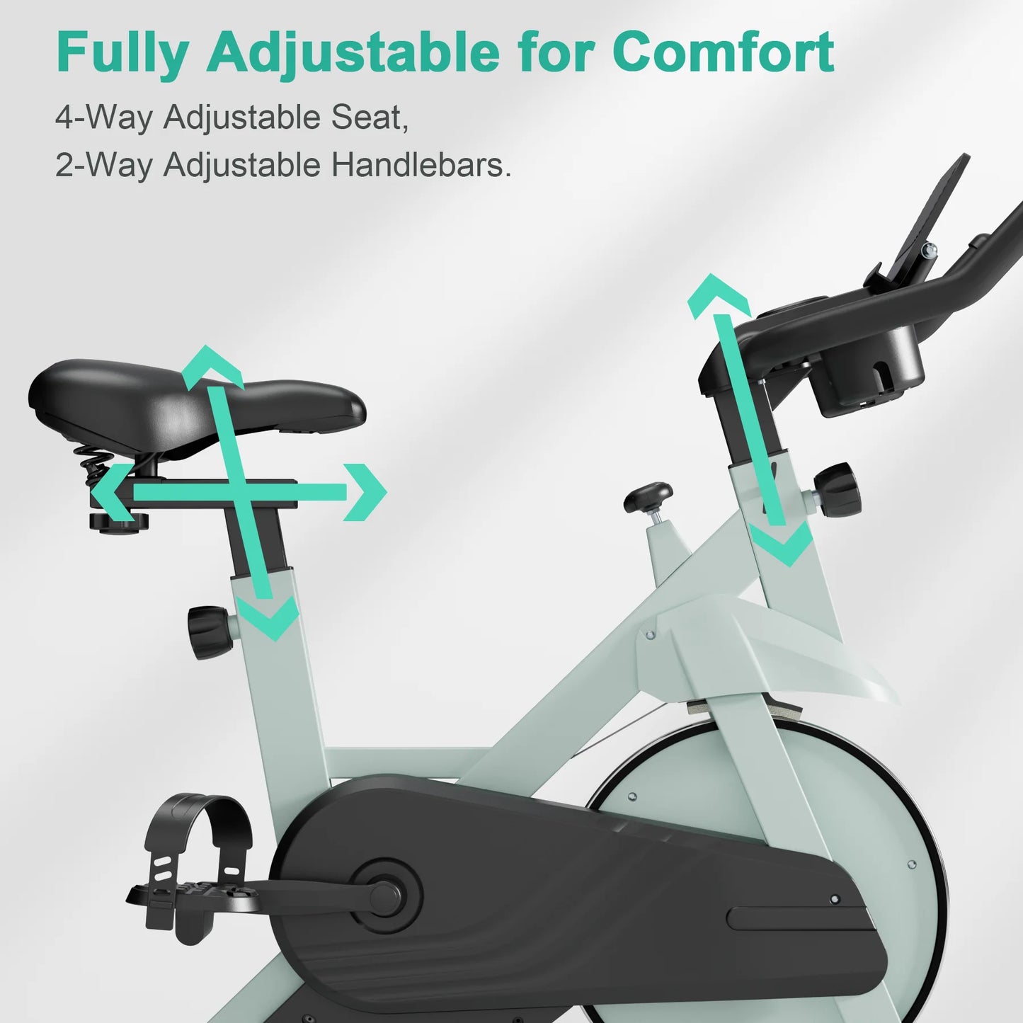 Superun 32-Level Magnetic Resistance Exercise Bike For Home Use