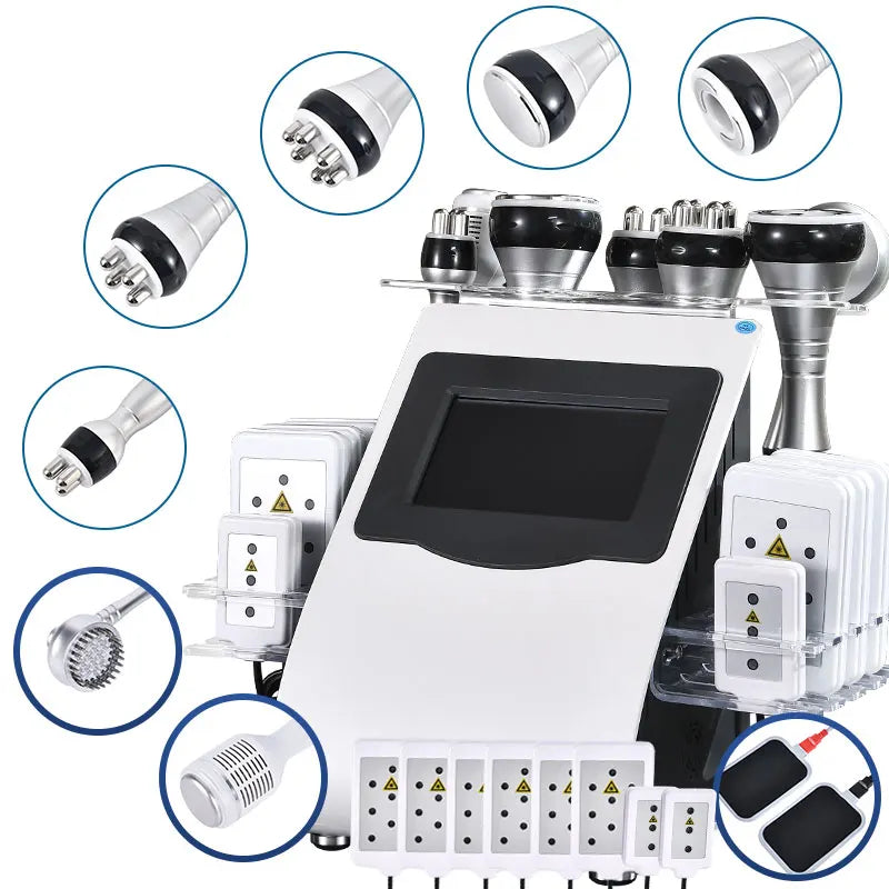 Amilibeauty 9 In 1 40K Cavitation Vacuum Weight Loss Ultrasonic Body Slimming Machine