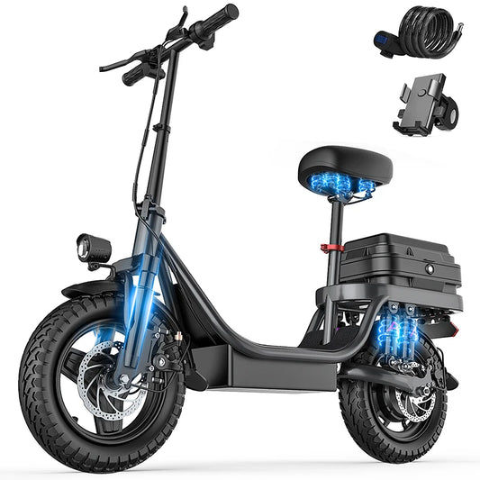 Foldable Electric Scooter 700W Peak 48V