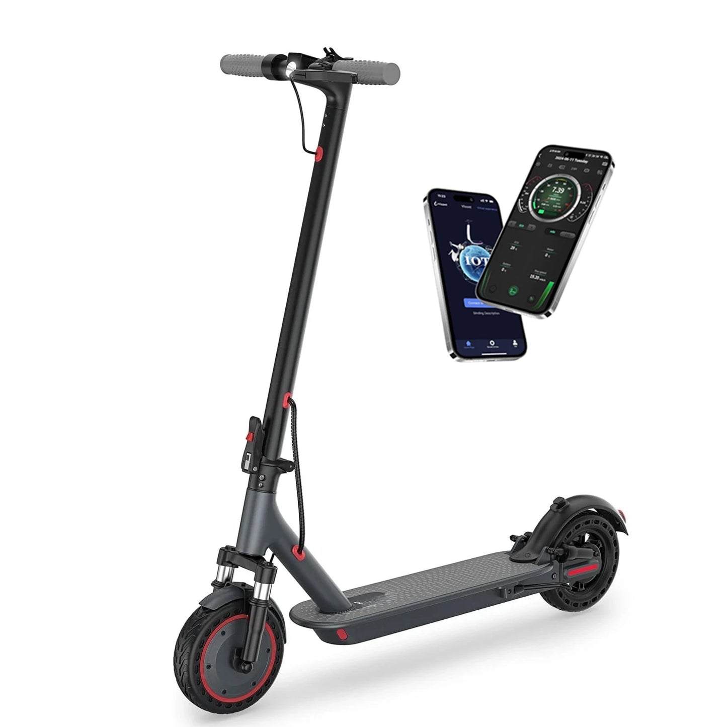 AOVOPRO AP07 Electric Scooter With 19mph Speed And 40-60km Range