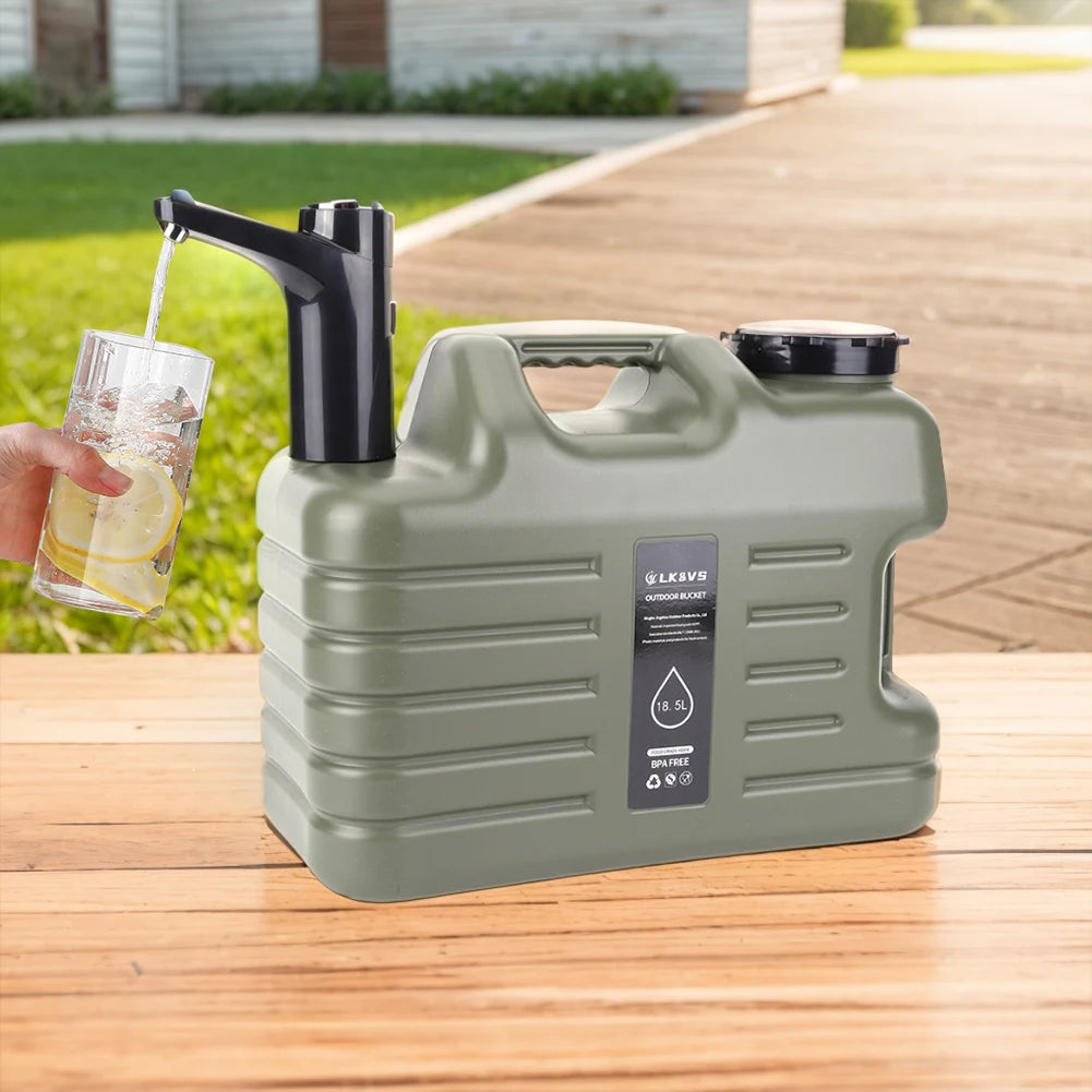 APWIKOGER Wireless USB Rechargeable Water Pump One Key Switch For Camping And Outdoor Use Portable