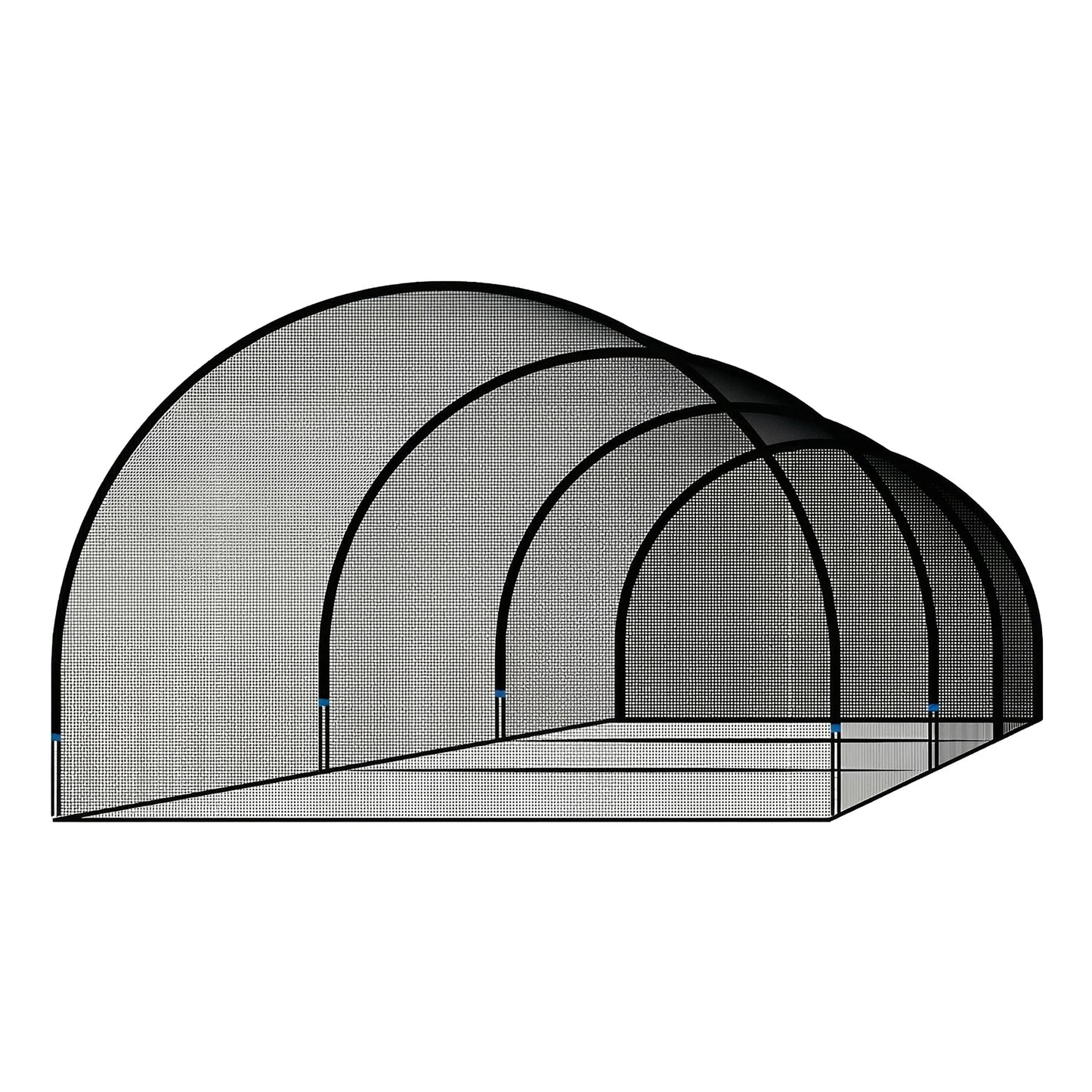 Portable Baseball And Softball Batting Cage For Backyard Practice