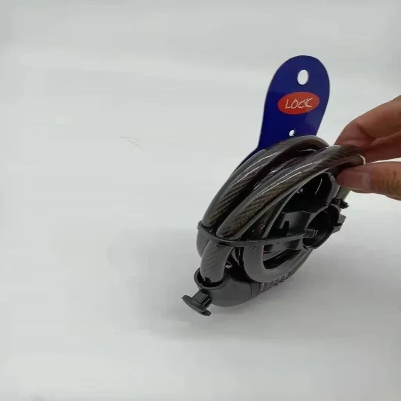 5 Digit Combination Anti Theft Steel Cable Bicycle Lock