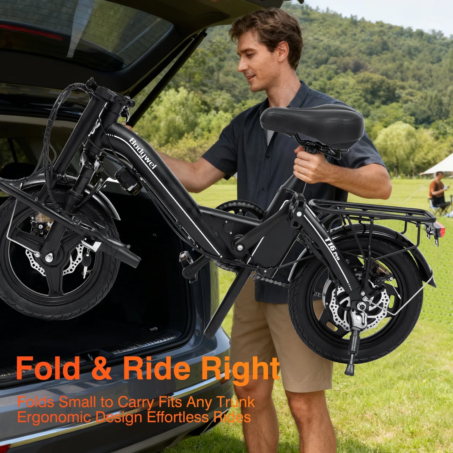 Bodywel T16PRO Foldable Electric Bike 250W