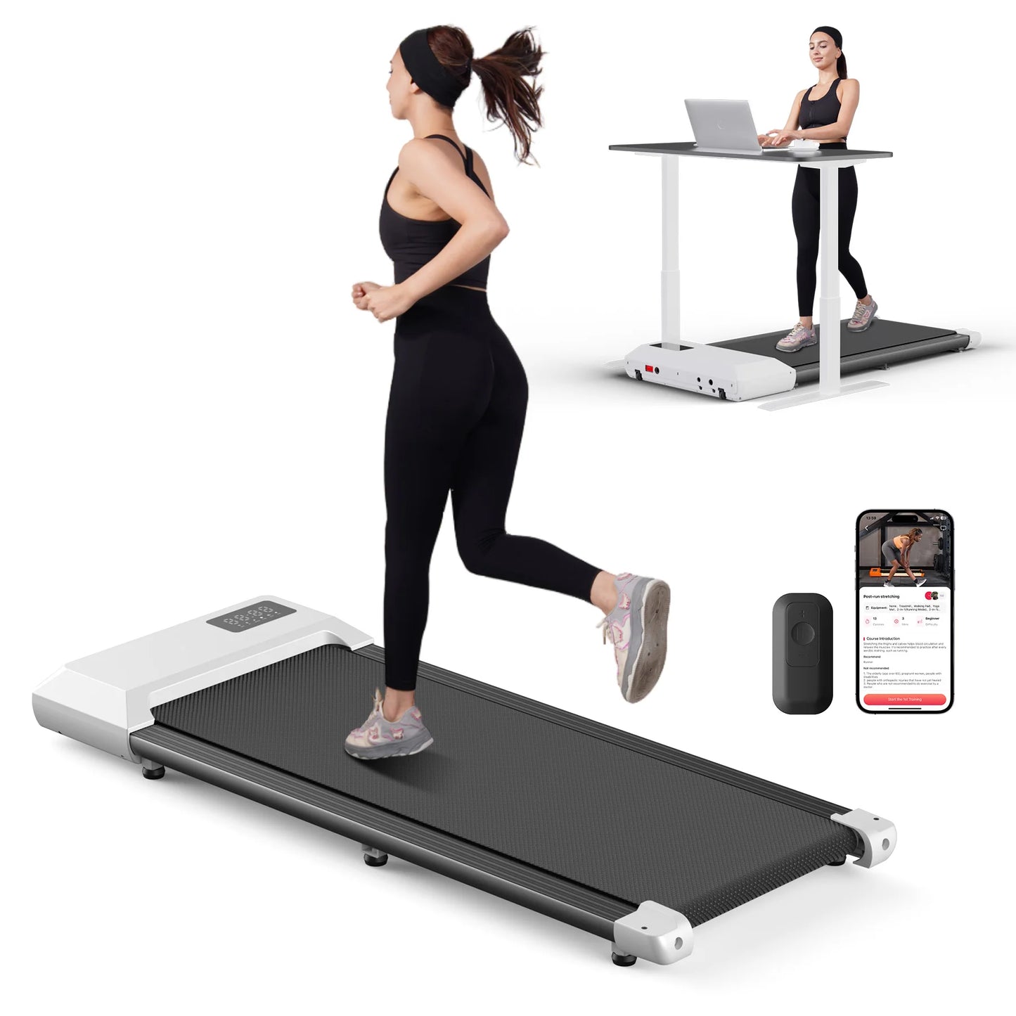 NONE Home Treadmill 2.5 HP Electric Walking Running Machine