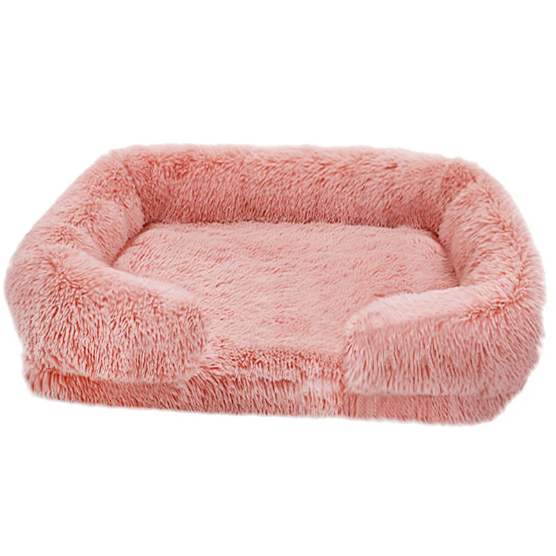 Jiangsu Thickened Orthopedic Dog Bed For Large Dogs With Plush Washable Cover Egg Sponge Durable
