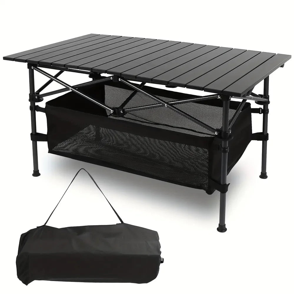 Finishes Roll Up Ultra Compact Portable Beach Table for Camping