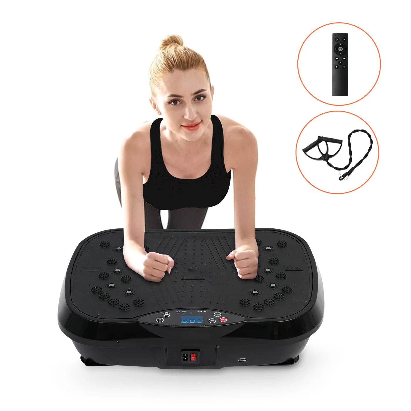N Vibration Plate Exercise Machine For Home Fitness Fat Burning