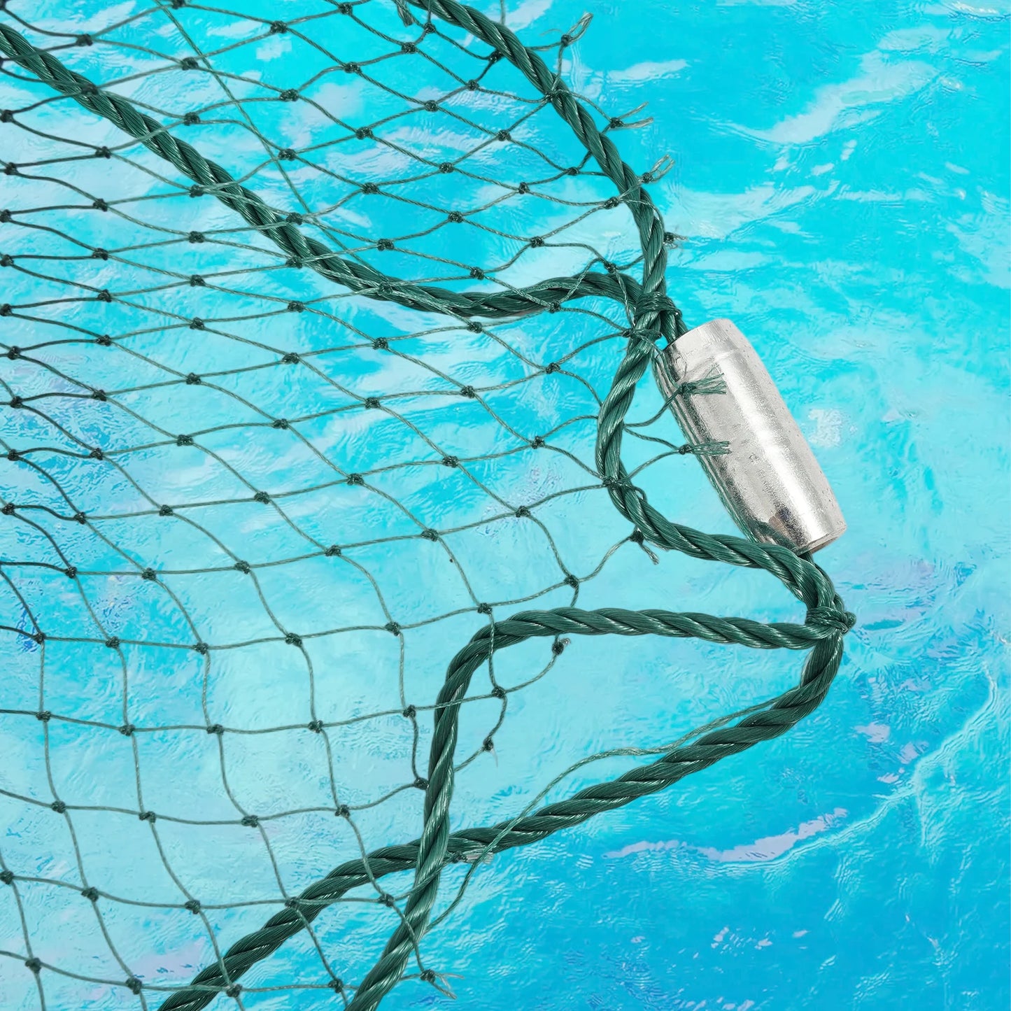 Bymaocar Fishing Net With Weights And Floats Hand Throw Net