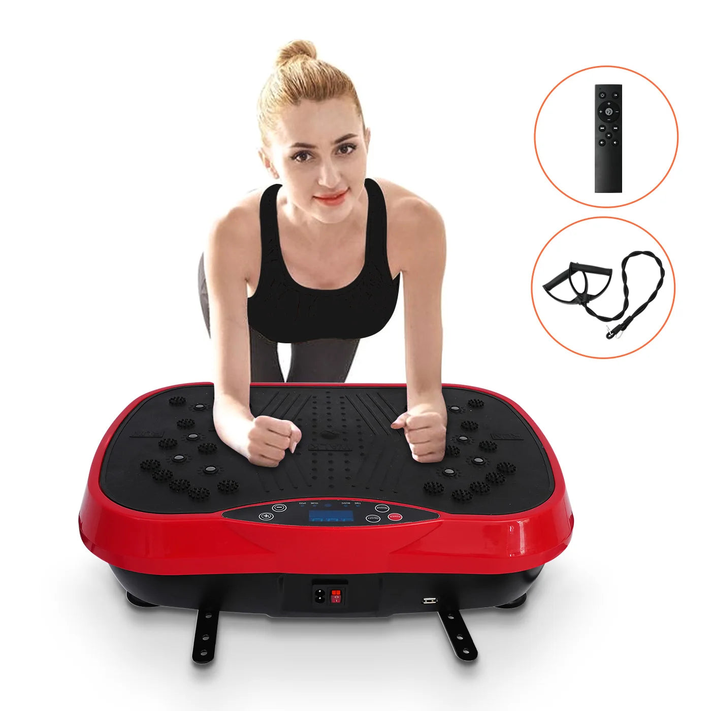 N Vibration Plate Exercise Machine Portable Fat Burning Home Workout