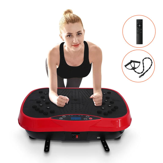 N Vibration Plate Exercise Machine Portable Fat Burning Home Workout