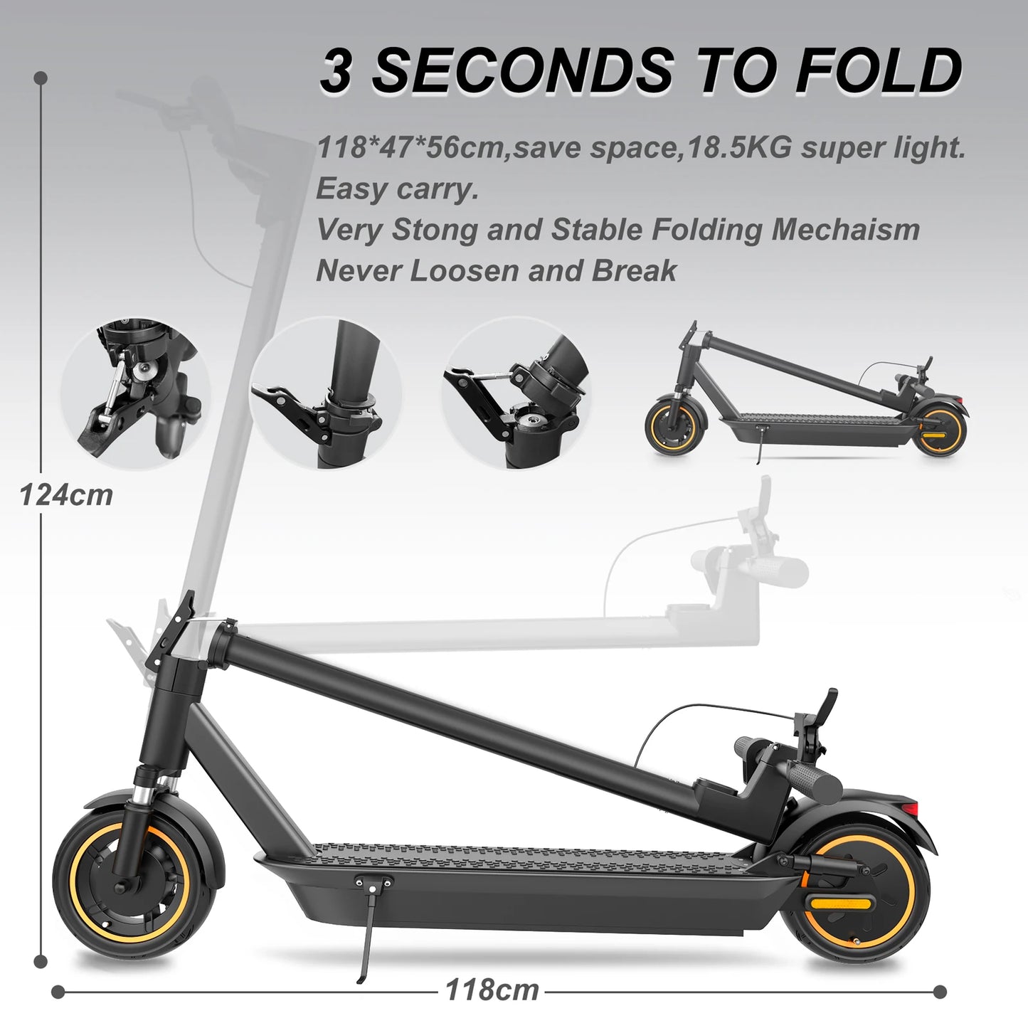 AOVOPRO ESMAX 500W Electric Scooter